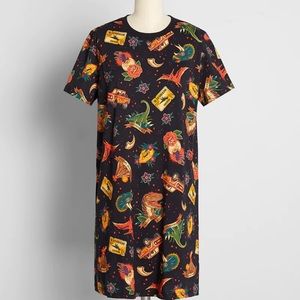 NWT in packaging Cruising Through Time Dinosaur Tshirt Dress